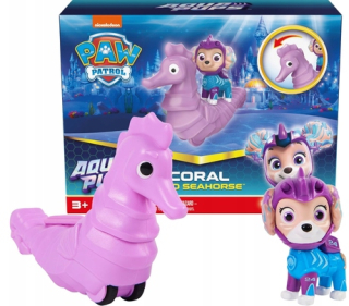 SET PAW PATROL AQUA PUPS, POSTAVKA KORÁLOVÉHO KOŇA